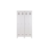 WHITE LOFT CABINET 2DR - CABINETS, SHELVES